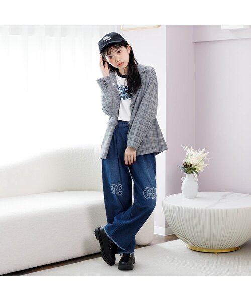 algy（アルジー）の「オトナロゴアソートキャップ（キャップ・キッズ・ベージュ/ピンク/ブラック・MEDIUM/SMALL）」の6枚目の写真