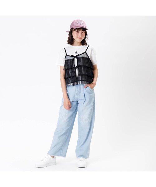 algy（アルジー）の「オトナロゴアソートキャップ（キャップ・キッズ・ベージュ/ピンク/ブラック・MEDIUM/SMALL）」の12枚目の写真