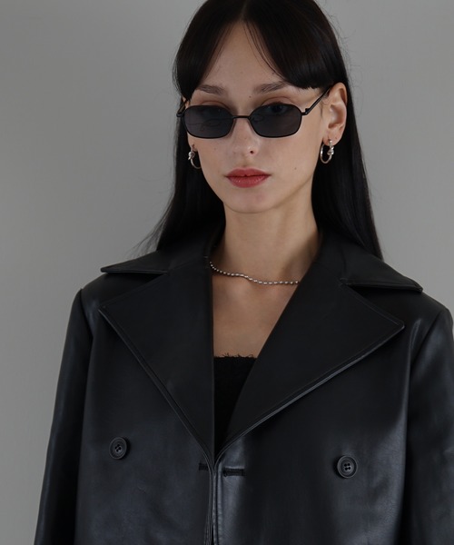 NUEF （ヌエフ）の「ユニセックス対応/NUEF/dix-sept17/サングラス/（サングラス・レディース・ブラック/ゴールド・FREE）」の18枚目の写真