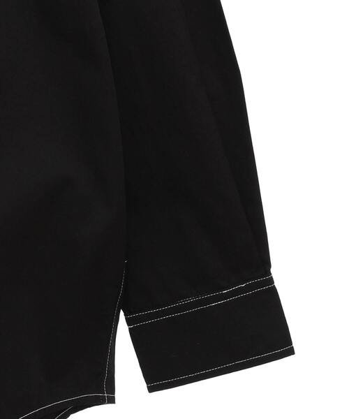 CONVERSE TOKYO(コンバーストウキョウ)の「STAR★ ONEPOINT STITCH SHIRT(シャツ/ブラウス・レディース・ライラック/ブルーグリーン/ブラック/ホワイト・FREE)」の8枚目の写真