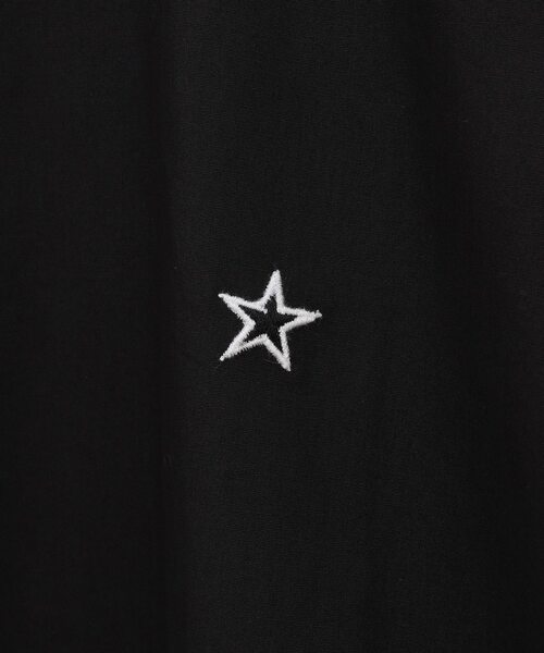 CONVERSE TOKYO(コンバーストウキョウ)の「STAR★ ONEPOINT STITCH SHIRT(シャツ/ブラウス・レディース・ライラック/ブルーグリーン/ブラック/ホワイト・FREE)」の6枚目の写真