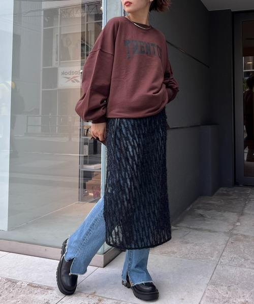 CIAOPANIC TYPY（チャオパニックティピー）の「アソート巻きスカート（スカート・レディース・ブラック/ホワイト・ONE SIZE）」の12枚目の写真