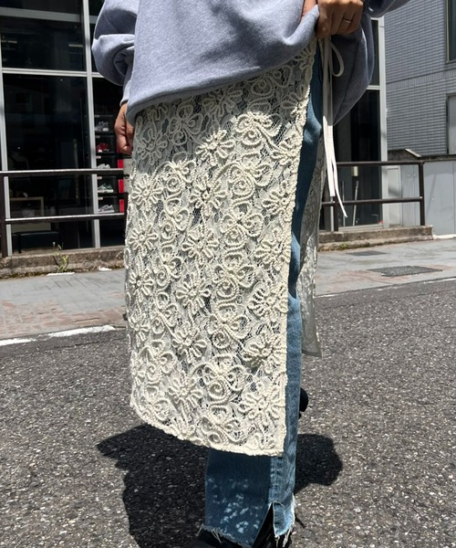 CIAOPANIC TYPY（チャオパニックティピー）の「アソート巻きスカート（スカート・レディース・ブラック/ホワイト・ONE SIZE）」の5枚目の写真