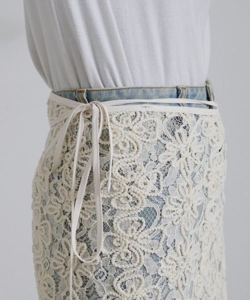 CIAOPANIC TYPY（チャオパニックティピー）の「アソート巻きスカート（スカート・レディース・ブラック/ホワイト・ONE SIZE）」の15枚目の写真