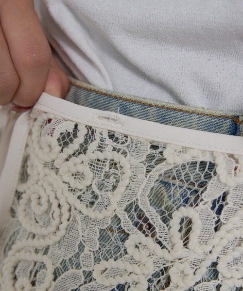 CIAOPANIC TYPY（チャオパニックティピー）の「アソート巻きスカート（スカート・レディース・ブラック/ホワイト・ONE SIZE）」の17枚目の写真