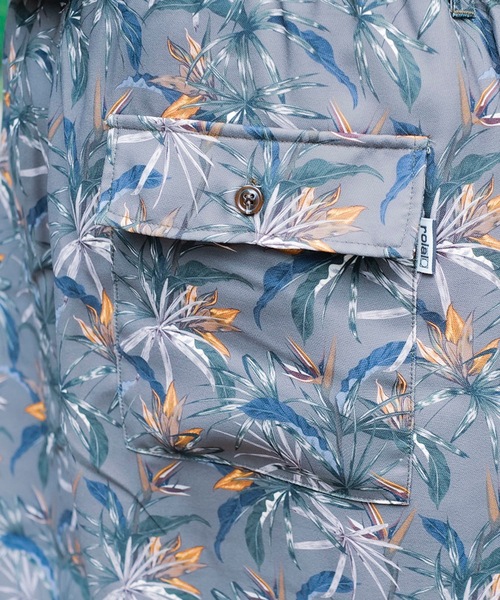 roial（ロイアル）の「WALK SHORTS/ROIAL(ロイアル)ボタニカル総柄ショートパンツ（その他パンツ・メンズ・ブラウン/オフホワイト・LARGE/X-LARGE/MEDIUM）」の19枚目の写真