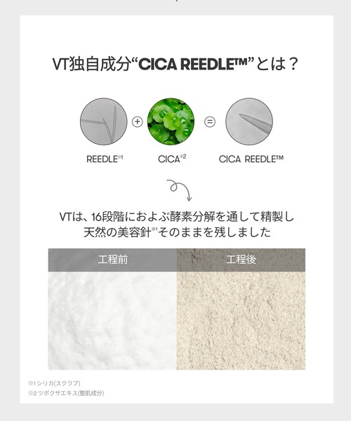 VT(ブイティー)の「VT リードルS ビタ EX モデリングパック&リードルS 100セット(スキンケアキット/ギフトセット・レディース・その他・FREE)」の18枚目の写真