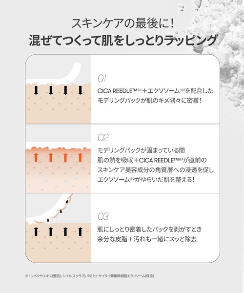 VT(ブイティー)の「VT リードルS ビタ EX モデリングパック&リードルS 100セット(スキンケアキット/ギフトセット・レディース・その他・FREE)」の8枚目の写真
