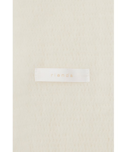 rienda（リエンダ）の「ボリュームニットストール（ストール/ショール・レディース・ホワイト・FREE）」の6枚目の写真