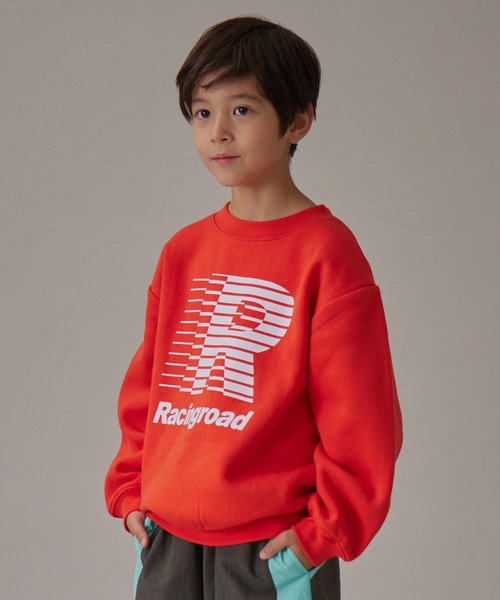 PAIRMANON STREET（ペアマノンストリート）の「【PAIRMANON STREET】裏起毛 プリント オーバサイズ スウェット トレーナー（スウェット・キッズ・グレー系その他2/グレー系その他3/グレー系その他4/グレー系その他5/オレンジ/グリーン系その他/ブルー系その他/ネイビー/ブラック系その他/ブラック系その他3/ブラック系その他5/ベージュ系その他3/グレー系その他/ブラック系その他2/レッド/レッド系その他/ブラック系その他4/ベージュ系その他/ベージュ系その他2/ブラウン・100/110/120/130/140/150/160/90）」の18枚目の写真