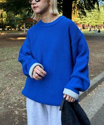 CIAOPANIC TYPY | 【ユニセックス】キープシェイプワッフルニットプルオーバー(ニット/セーター)