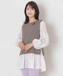 TO BE CHIC（トゥー ビー シック）の「【L】レースコンビ