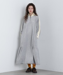 AVIREX | 《直営店限定》FLARE VELOR ONEPIECE/フレアーベロアワンピース(ワンピース)