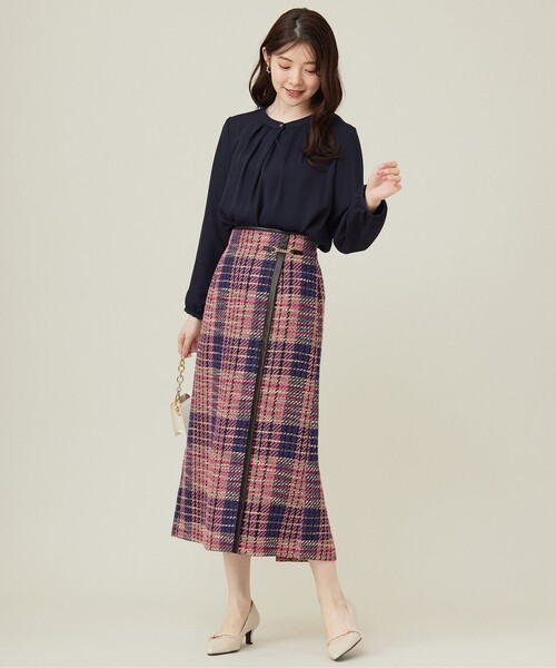 ANY SIS（エニィスィス）の「【WEB・一部店舗限定】エニポカシリーズ ブラウス（シャツ/ブラウス・レディース・アイボリー系/ネイビー系/ブラック系3・1/2/3）」の9枚目の写真