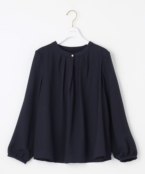 ANY SIS（エニィスィス）の「【WEB・一部店舗限定】エニポカシリーズ ブラウス（シャツ/ブラウス・レディース・アイボリー系/ネイビー系/ブラック系3・1/2/3）」の14枚目の写真