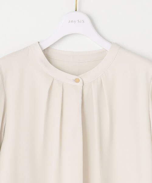ANY SIS（エニィスィス）の「【WEB・一部店舗限定】エニポカシリーズ ブラウス（シャツ/ブラウス・レディース・アイボリー系/ネイビー系/ブラック系3・1/2/3）」の17枚目の写真