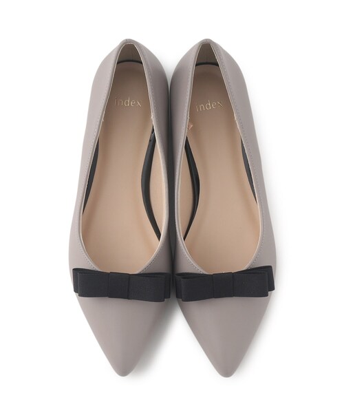 index（インデックス）の「◆【2WAY】リボンフラットシューズ（その他シューズ・レディース・グレー/ブラック・02/03）」の7枚目の写真