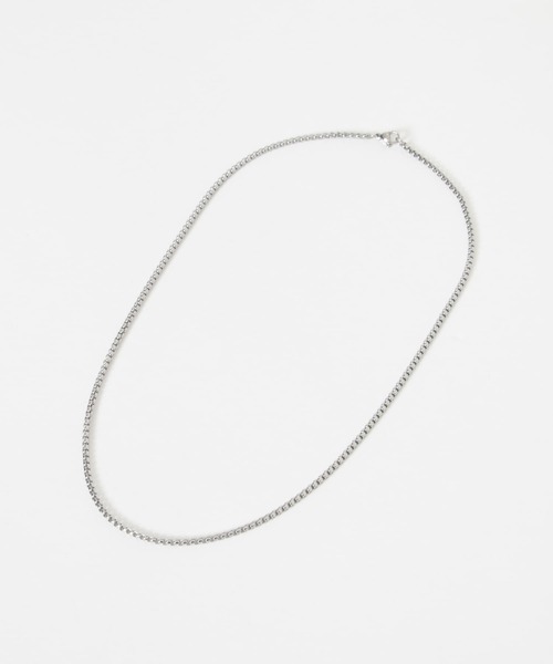 SMELLY（スメリー）の「ステンレスラウンドベネチアンネックレス（ネックレス・メンズ・シルバー・-）」の4枚目の写真