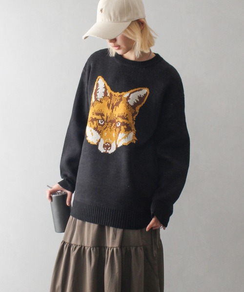 セール】キツネジャガードニット（ニット/セーター）｜SpRay（スプレイ