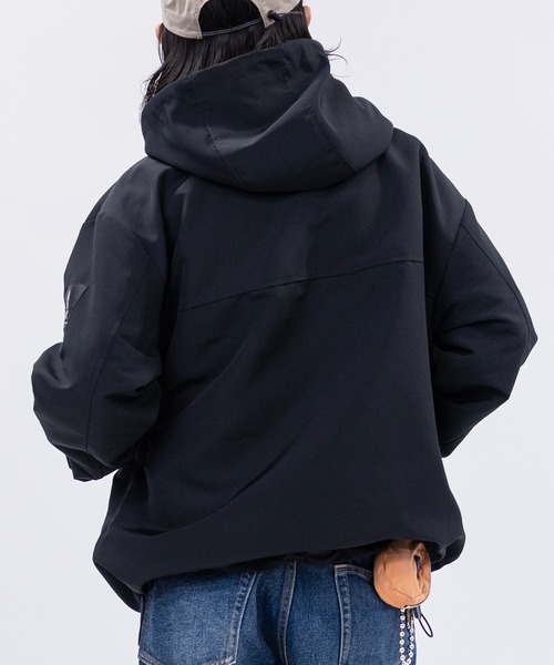 GERRY(ジェリー)の「【ag】〔GERRY/ジェリー〕ナイロンライク マウンテンパーカー/ナイロンジャケット/ユニセックス(マウンテンパーカー・メンズ・ベージュ/ネイビー/ブラック/カーキ/チャコールグレー/グレイッシュベージュ/キャメル・LARGE/X-LARGE/MEDIUM)」の11枚目の写真