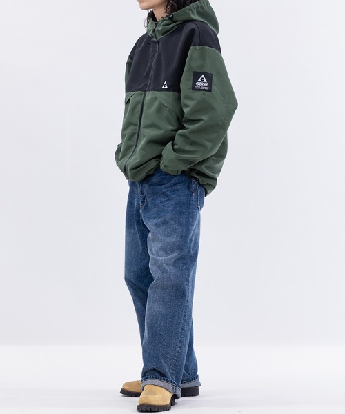 GERRY（ジェリー）の「【ag】〔GERRY/ジェリー〕ナイロンライク マウンテンパーカー/ナイロンジャケット（マウンテンパーカー・メンズ・ベージュ/ネイビー/ブラック/カーキ/チャコールグレー/グレイッシュベージュ・LARGE/X-LARGE/MEDIUM）」の16枚目の写真