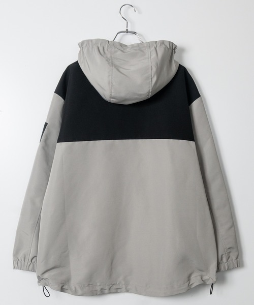 GERRY（ジェリー）の「【ag】〔GERRY/ジェリー〕ナイロンライク マウンテンパーカー/ナイロンジャケット（マウンテンパーカー・メンズ・ベージュ/ネイビー/ブラック/カーキ/チャコールグレー/グレイッシュベージュ・LARGE/X-LARGE/MEDIUM）」の20枚目の写真