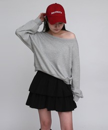 Judin（ジュディン）の「オフショルスウェットプルオーバー【JD】（スウェット）」