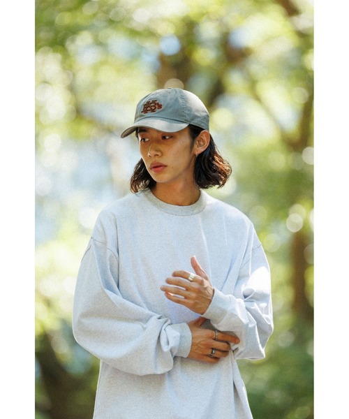 KEBOZ（ケボズ）の「SMALL EFG L/S TEE（Tシャツ/カットソー・メンズ・ホワイト/ブラック/ブラウン/グレー/クリーム・XL/L/M/2XL）」の14枚目の写真