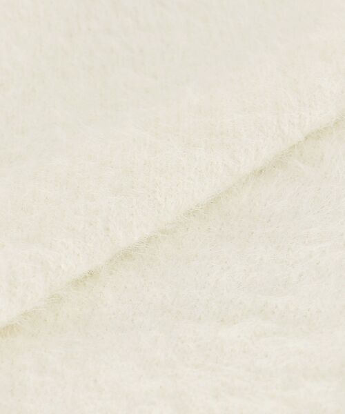 MAJESTIC LEGON（マジェスティックレゴン）の「キラキラビーズ刺繍シャギーカーデ（カーディガン/ボレロ・レディース・ピンク/ライトグレー/アイボリー/ブルー系その他5・MEDIUM）」の7枚目の写真