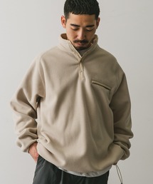 URBAN RESEARCH DOORS | 『UR TECH』ピケフリース ハーフジップ(その他トップス)