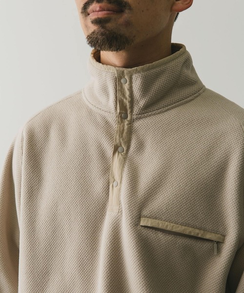 早いもの勝ち❗️ BRIEFING 3Dメンズハーフジップ M ベージュ URBAN RESEARCH DOORS（アーバンリサーチドアーズ）の「『UR TECH