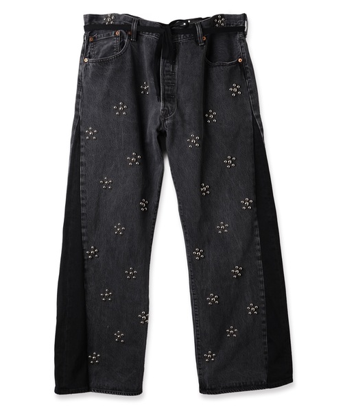 DISCOVERED（ディスカバード）の「Flower Ramponi Studs Denim