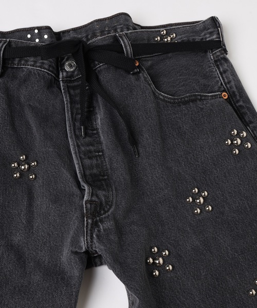 DISCOVERED デニムパンツ DISCOVERED ジーンズ ディスカバード / DENIM WIDE SLACKS PANTS