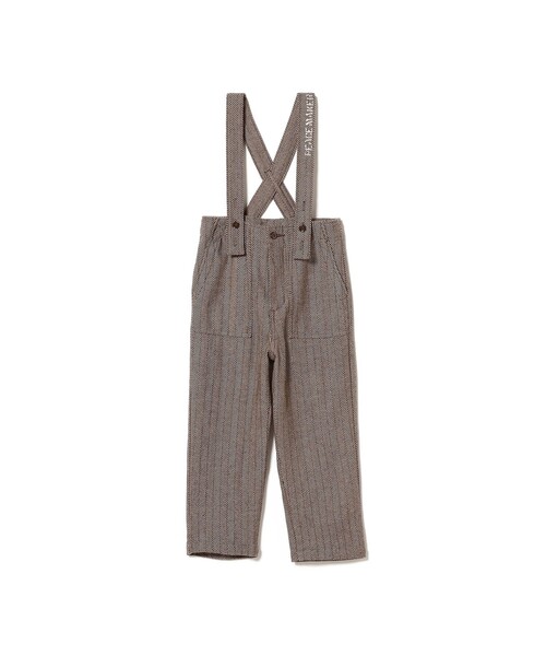 GO TO HOLLYWOOD（ゴートゥーハリウッド）の「GO TO HOLLYWOOD / ヘリンボーン サスペンダー付き パンツ 2024FW（100～150cm）（その他パンツ・キッズ・ブラウン/チャコールグレー・SMALL/MEDIUM/LARGE）」の10枚目の写真