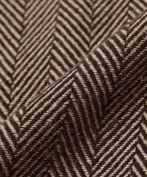 GO TO HOLLYWOOD（ゴートゥーハリウッド）の「GO TO HOLLYWOOD / ヘリンボーン サスペンダー付き パンツ 2024FW（100～150cm）（その他パンツ・キッズ・ブラウン/チャコールグレー・SMALL/MEDIUM/LARGE）」の12枚目の写真