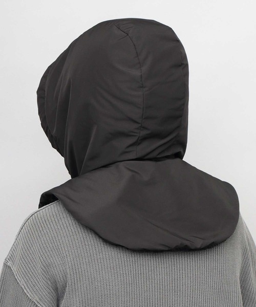 GERRY（ジェリー）の「裏ボア ポリエステル フードウォーマー フロントジップ仕様（ネックウォーマー/スヌード・メンズ・ブラック・FREE）」の20枚目の写真