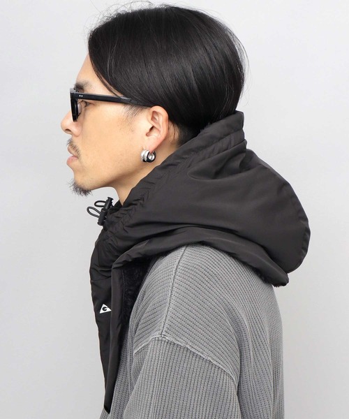 GERRY（ジェリー）の「裏ボア ポリエステル フードウォーマー フロントジップ仕様（ネックウォーマー/スヌード・メンズ・ブラック・FREE）」の22枚目の写真