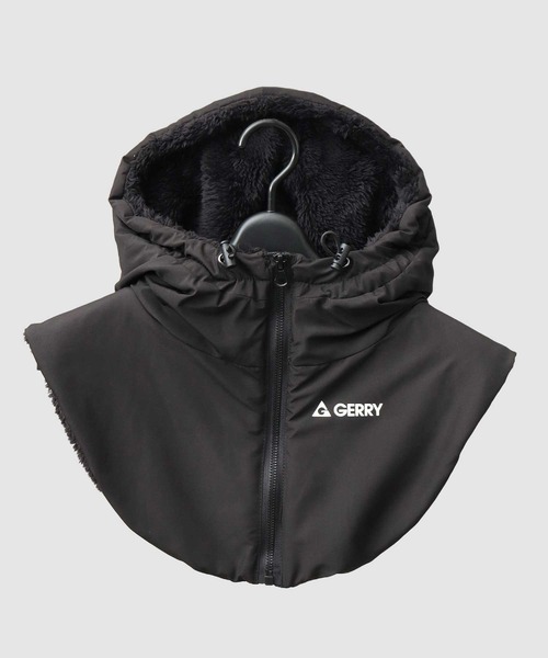 GERRY（ジェリー）の「裏ボア ポリエステル フードウォーマー フロントジップ仕様（ネックウォーマー/スヌード・メンズ・ブラック・FREE）」の6枚目の写真