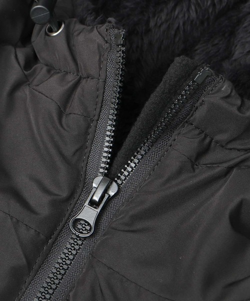 GERRY（ジェリー）の「裏ボア ポリエステル フードウォーマー フロントジップ仕様（ネックウォーマー/スヌード・メンズ・ブラック・FREE）」の13枚目の写真