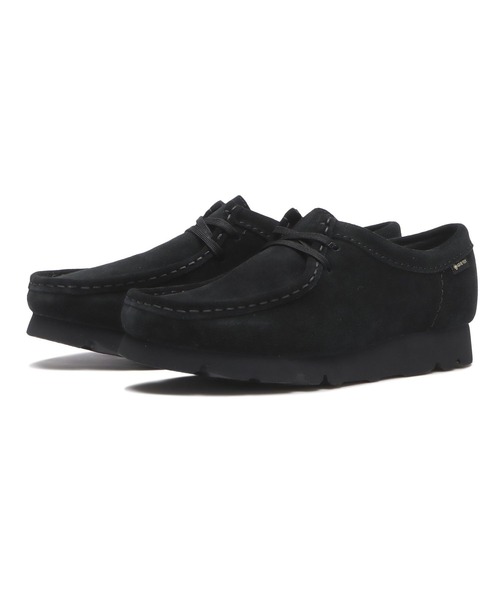 Clarks(クラークス)の「W WALLABEE GTX 26179258(モカシン/デッキシューズ・レディース・ブラック・6/5h/5/4h/4/3h/3)」の6枚目の写真