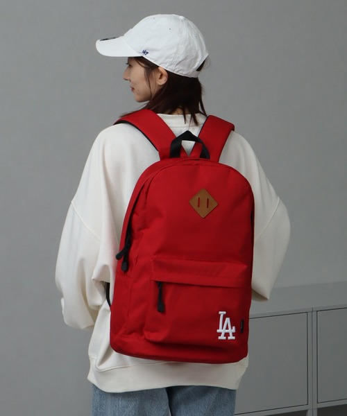 MLB(メジャーリーグベースボール)の「【MLB/メジャーリーグベースボール】CORDURAデイパック(バックパック/リュック・メンズ・ブラック/ライトブルー/ネイビー/グリーン/レッド・FREE)」の7枚目の写真
