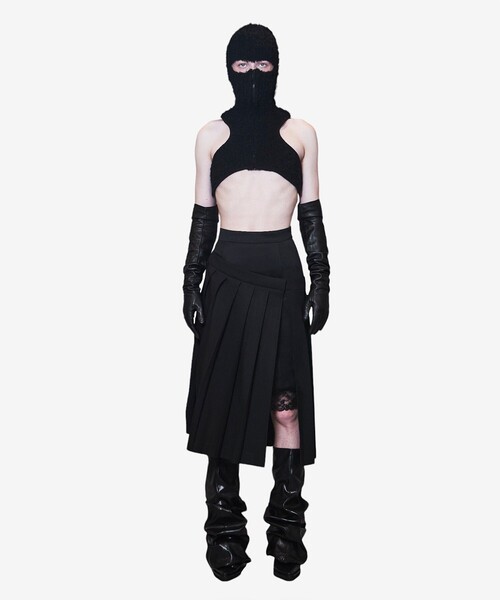 POOLDE（プールデ）の「【POOLDE/プールデ】Hoodie Vest/フーディショートベスト/ネックウォーマー（ベスト・レディース・ブラック・FREE）」の5枚目の写真