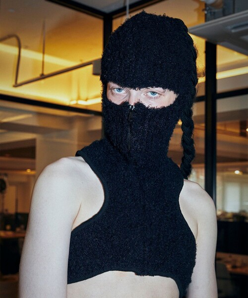 POOLDE（プールデ）の「【POOLDE/プールデ】Hoodie Vest/フーディショートベスト/ネックウォーマー（ベスト・レディース・ブラック・FREE）」の10枚目の写真