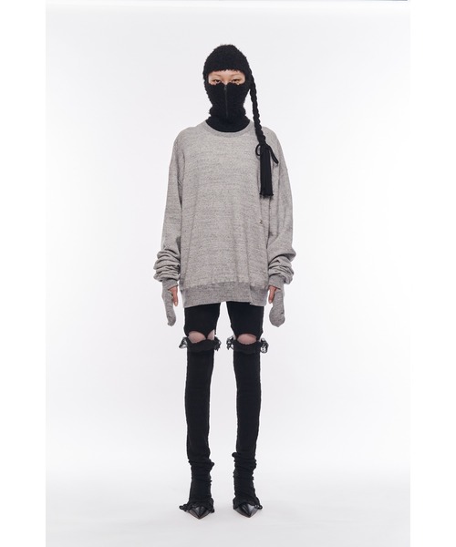 POOLDE（プールデ）の「【POOLDE/プールデ】Hoodie Vest/フーディショートベスト/ネックウォーマー（ベスト・レディース・ブラック・FREE）」の20枚目の写真