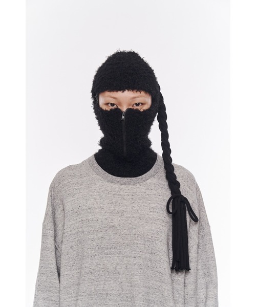 POOLDE（プールデ）の「【POOLDE/プールデ】Hoodie Vest/フーディショートベスト/ネックウォーマー（ベスト・レディース・ブラック・FREE）」の21枚目の写真