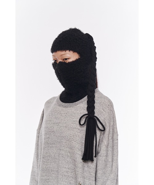 POOLDE（プールデ）の「【POOLDE/プールデ】Hoodie Vest/フーディショートベスト/ネックウォーマー（ベスト・レディース・ブラック・FREE）」の22枚目の写真