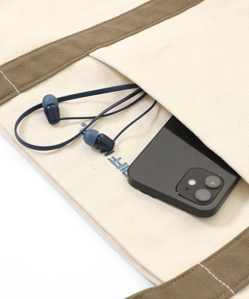 KRIFF MAYER（クリフメイヤー）の「配色クリフトート（トートバッグ・レディース・バーガンディー/ホワイト×ブラウン/ホワイト×グリーン/グリーン/ネイビー・FREE）」の7枚目の写真