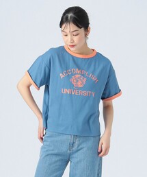 リバーシブル プリント Tシャツ