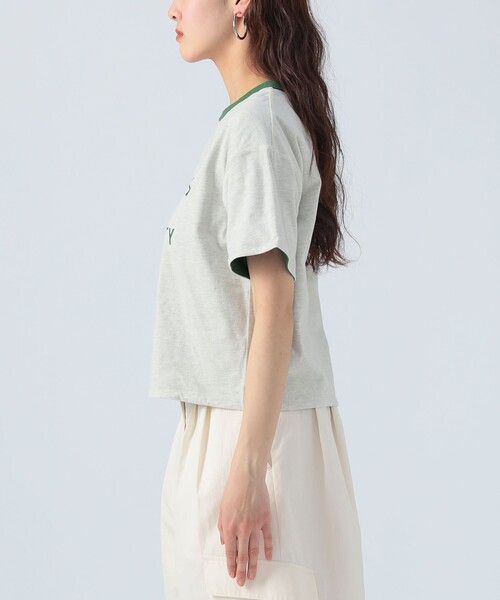 BEAMS HEART（ビームスハート）の「リバーシブル プリント Tシャツ（Tシャツ/カットソー・レディース・グレー系その他/ブルー/ホワイト系その他5・FREE）」の18枚目の写真