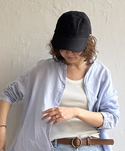 LBC（エルビーシー）の「後ろリボンキャップ（キャップ・レディース・ブラック/ライトベージュ/グレー/マスタード・FREE）」の7枚目の写真